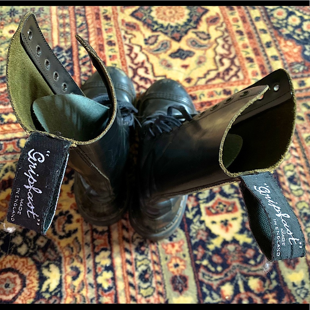 Vintage Grip-fast Steel toe boots
